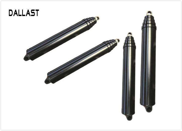 Long Stroke Single Acting Hydraulic Cylinder for Dump Truck , Single Acting Hydraulic Ram